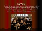 William Shakespeare and his family 3 puslapis