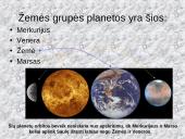 Žemės grupės planetų apibūdinimai 2 puslapis
