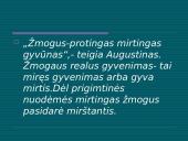 Žmogaus prigimties ir esmės problema 14 puslapis