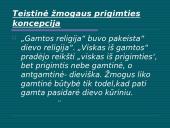 Žmogaus prigimties ir esmės problema 10 puslapis