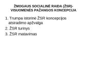Žmogaus socialinė raida - visuomenės pažangos koncepcija 2 puslapis