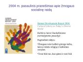 Žmogaus socialinė raida - visuomenės pažangos koncepcija 11 puslapis