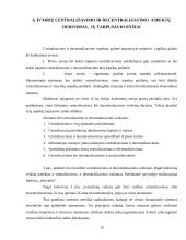 Centralizuotų ir decentralizuotų organizacijų pranašumų nustatymas: teorija ir praktika 19 puslapis