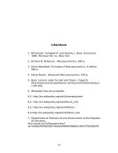 Macroeconomic instability, unemployment and inflation 20 puslapis