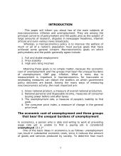 Macroeconomic instability, unemployment and inflation 3 puslapis