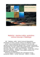 Nafta, kelios naftos įmonės 12 puslapis
