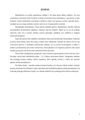Paslaugų įmonės analizė: Všį "Vilniaus universiteto būstas" 3 puslapis