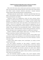 Tarptautiniai konfliktai ir jų reguliavimas