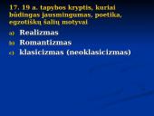 Dailės prezentacija-testas 18 puslapis