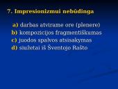 Dailės prezentacija-testas 8 puslapis