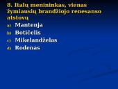 Dailės prezentacija-testas 9 puslapis