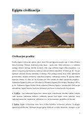 Egipto civilizacija