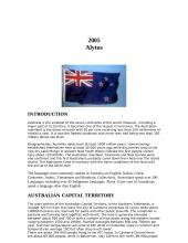Australia's geography and politics
