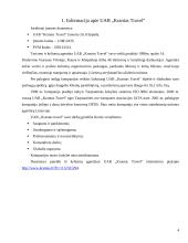 Įmonės verslo veiklą reguliuojantys teisės aktai: UAB "Krantas Travel" 3 puslapis