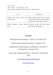 Maisto technologija. Normos, kokybės reikalavimai 14 puslapis