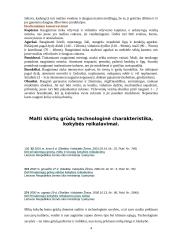 Maisto technologija. Normos, kokybės reikalavimai 4 puslapis