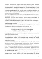 Teisinės rekreacinės aplinkos šaltiniai 7 puslapis