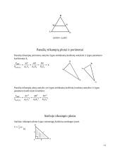 Trikampiai. Trikampių rūšys. Trikampių elementai 11 puslapis