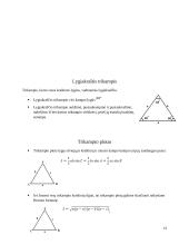 Trikampiai. Trikampių rūšys. Trikampių elementai 12 puslapis