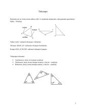 Trikampiai. Trikampių rūšys. Trikampių elementai 3 puslapis