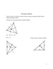 Trikampiai. Trikampių rūšys. Trikampių elementai 6 puslapis