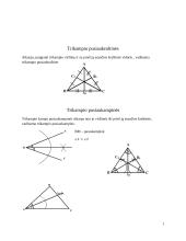 Trikampiai. Trikampių rūšys. Trikampių elementai 7 puslapis