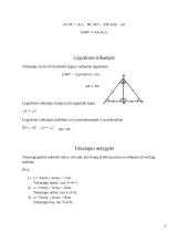 Trikampiai. Trikampių rūšys. Trikampių elementai 9 puslapis
