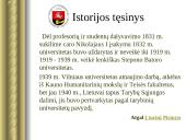 Vilniaus universitetas - istorija, misija ir faktai 3 puslapis