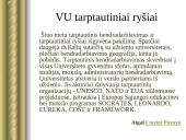 Vilniaus universitetas - istorija, misija ir faktai 8 puslapis