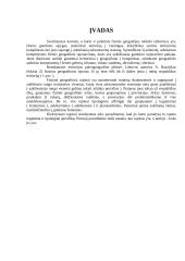 Zervynų mikrorajono fizinis-geografinis kraštotyros apibūdinimas 3 puslapis