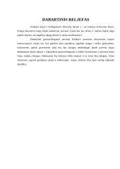 Zervynų mikrorajono fizinis-geografinis kraštotyros apibūdinimas 8 puslapis