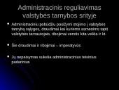 Administracinės teisės reguliavimo dalyko sudėtis 11 puslapis
