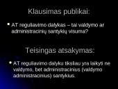 Administracinės teisės reguliavimo dalyko sudėtis 3 puslapis