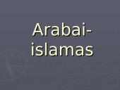 Arabai - Islamas