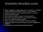 Aristotelio biografija ir mąstymas 12 puslapis