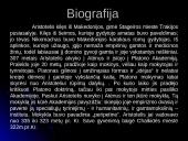 Aristotelio biografija ir mąstymas 3 puslapis