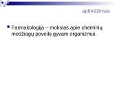Bendroji farmakologija 2 puslapis