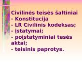 Civilinė teisė ir jos šaltiniai 6 puslapis