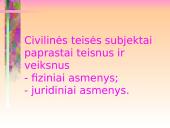 Civilinė teisė ir jos šaltiniai 7 puslapis