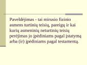 Civilinis kodeksas. Paveldėjimo teisė 2 puslapis