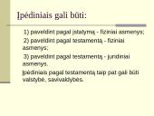 Civilinis kodeksas. Paveldėjimo teisė 5 puslapis