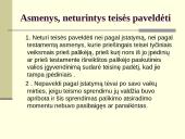 Civilinis kodeksas. Paveldėjimo teisė 6 puslapis