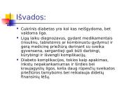 Cukrinis diabetas: problemos, požiūris, sprendimai 10 puslapis