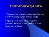 Duomenų apsaugos priemonės 5 puslapis