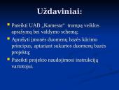 Duomenų bazė: UAB "Kamesta" 5 puslapis