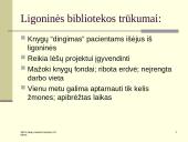 Ekstensyvi paslauga — biblioteka ligoninėje 14 puslapis