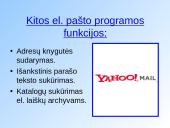 Elektroninio pašto dėžutė 5 puslapis