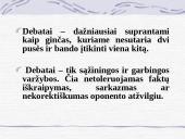 Ginčai, debatai, problematika 12 puslapis