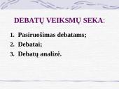 Ginčai, debatai, problematika 14 puslapis