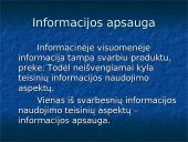 Informacijos apsauga šiuolaikinėje visuomenėje 2 puslapis